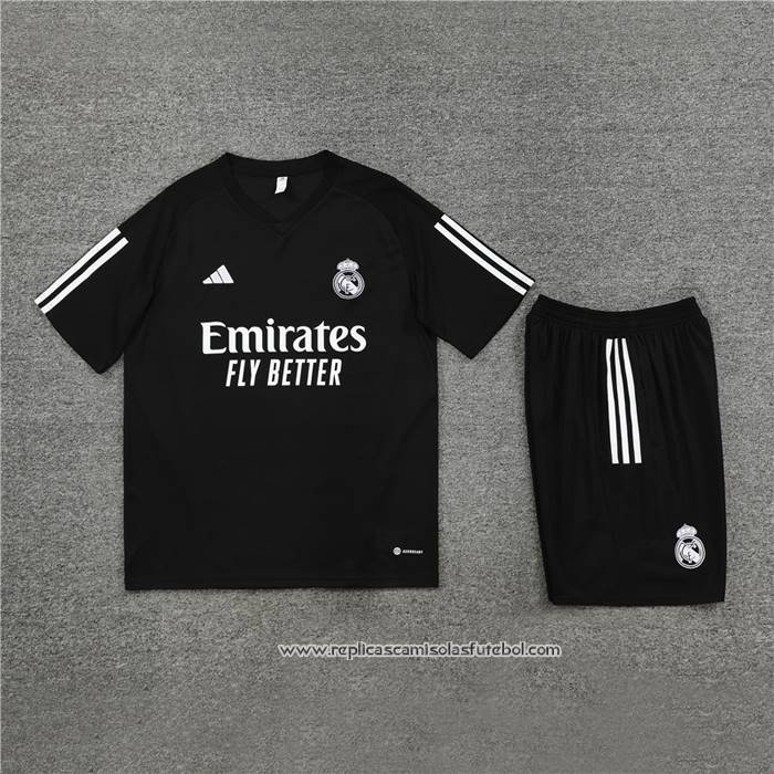 Fato de Treino
 Real Madrid 2023-2024 Manga Curta
 Preto
 - Calcas Curta
